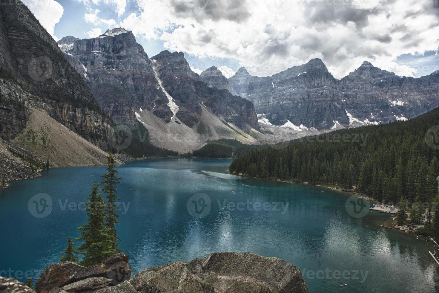 Blick auf Lake Louise foto