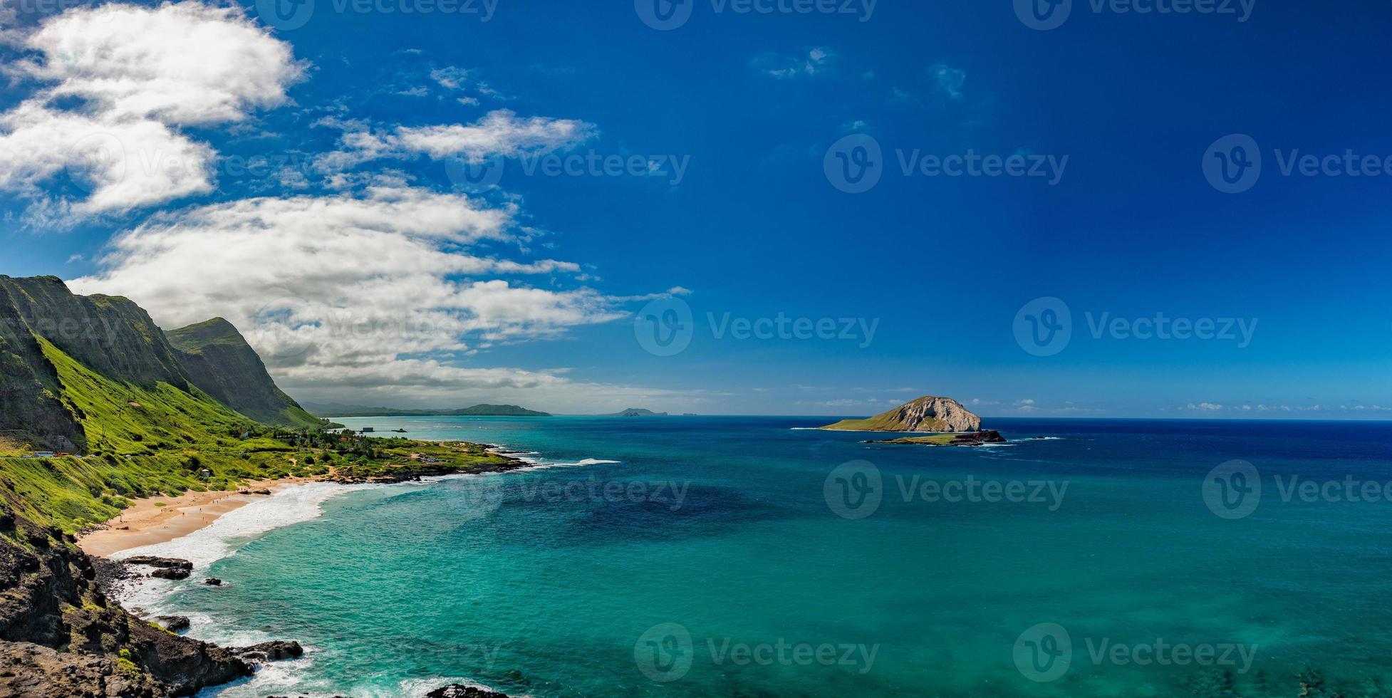 oahu ostküstenansicht landschaft foto