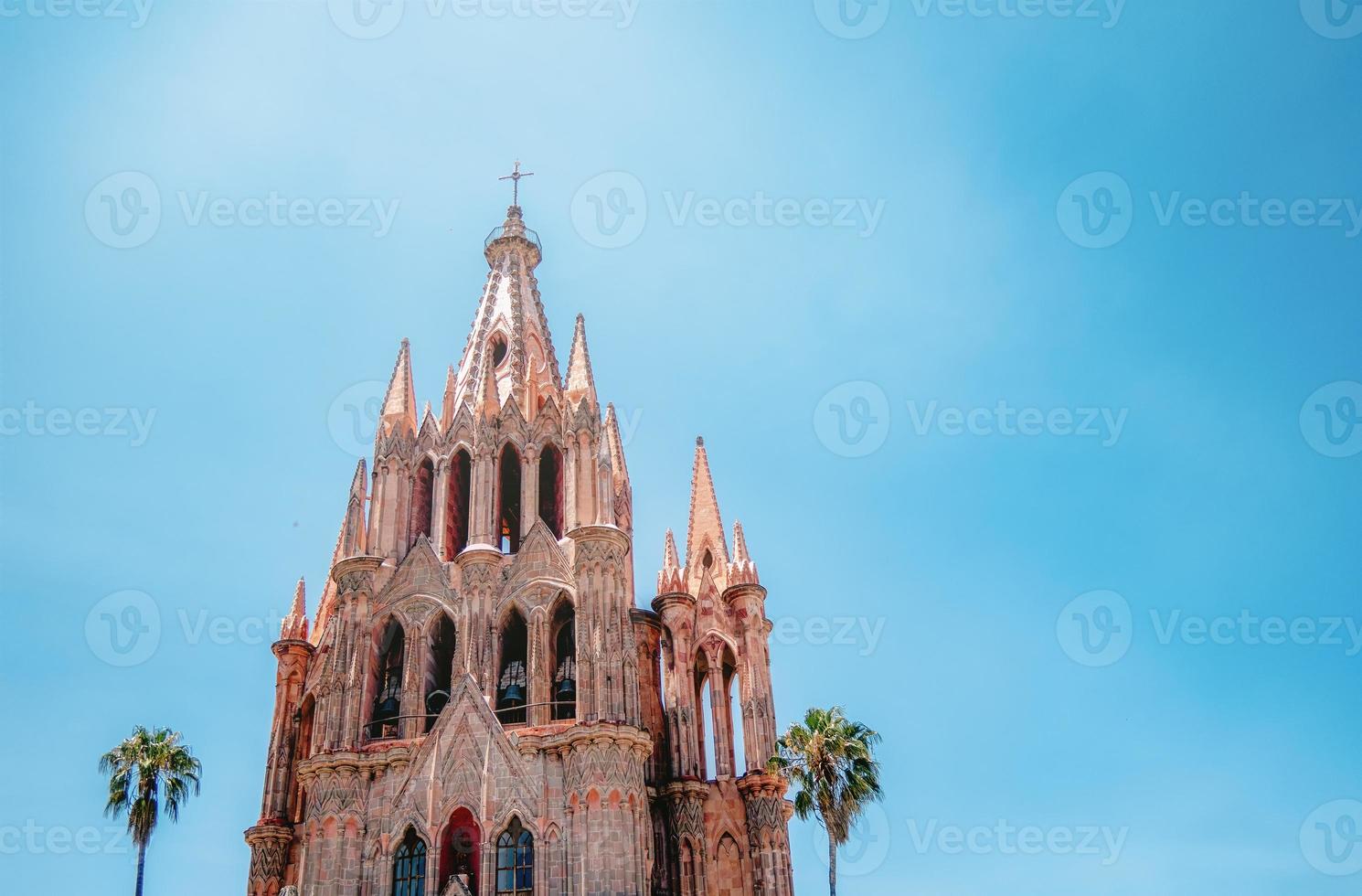 kirche von san miguel de allende foto