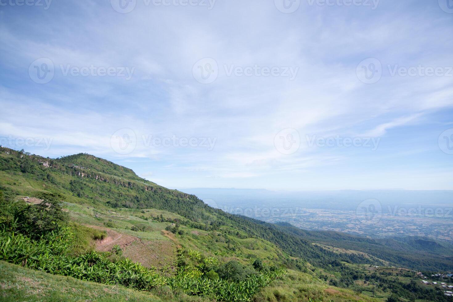 phu tub berk bergblick, thailand foto