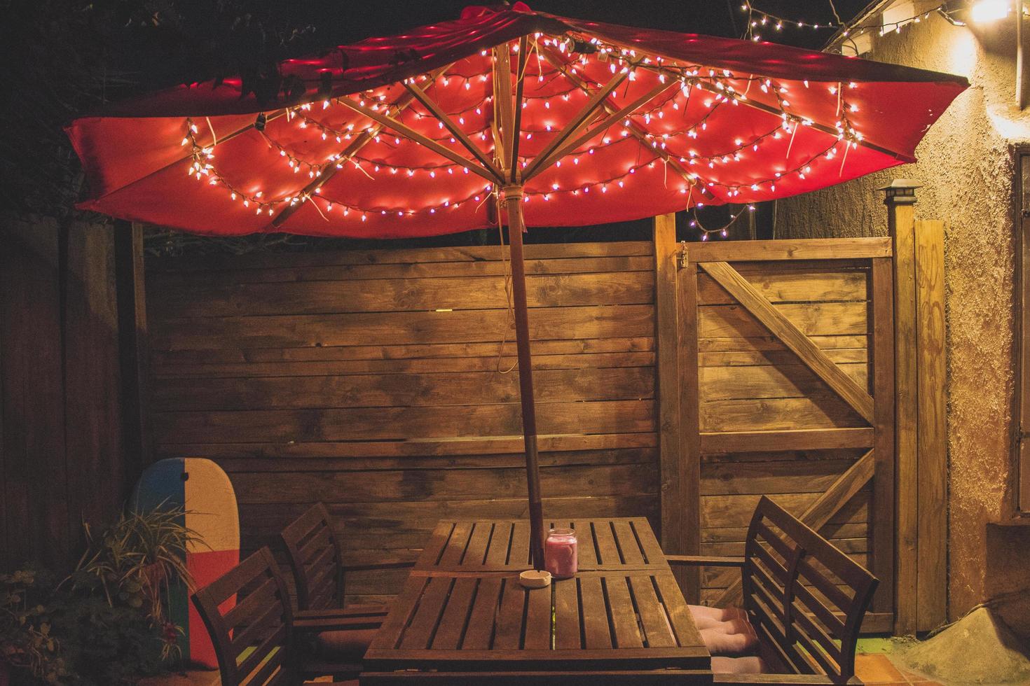 Terrasse im Cabana-Stil foto