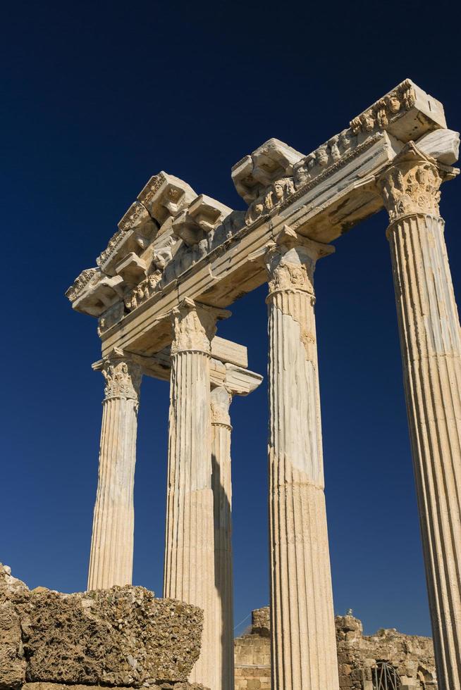 Apollo-Tempel in der Seite foto