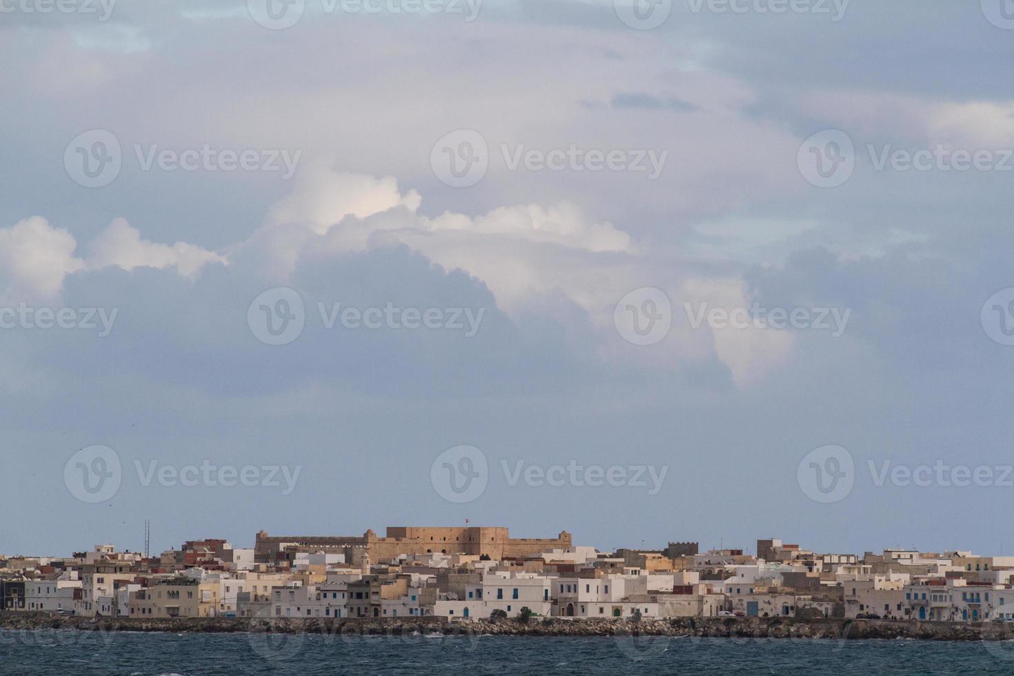 szene im mediterranen strandresort in tunesien. foto