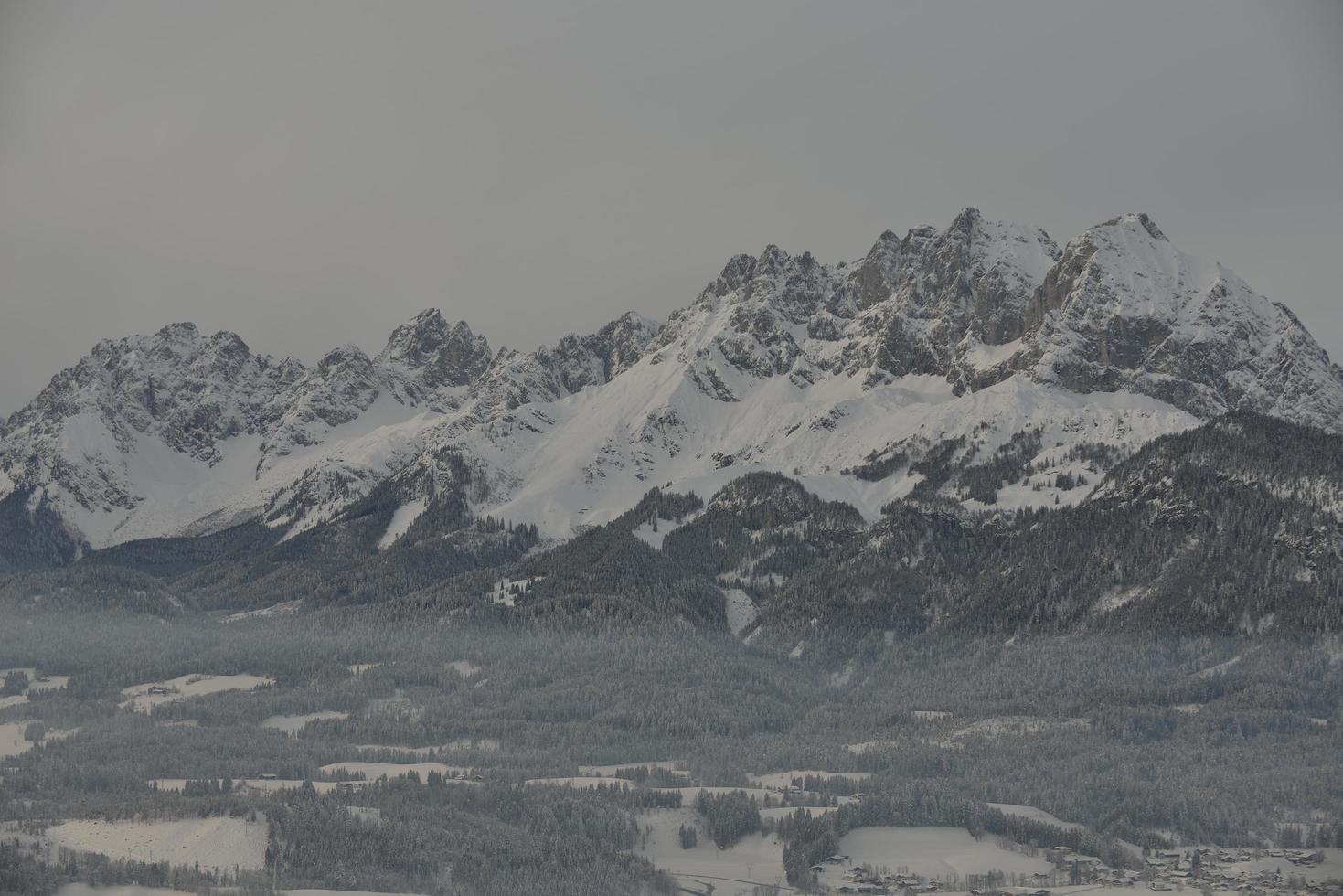 Winter Berglandschaft foto