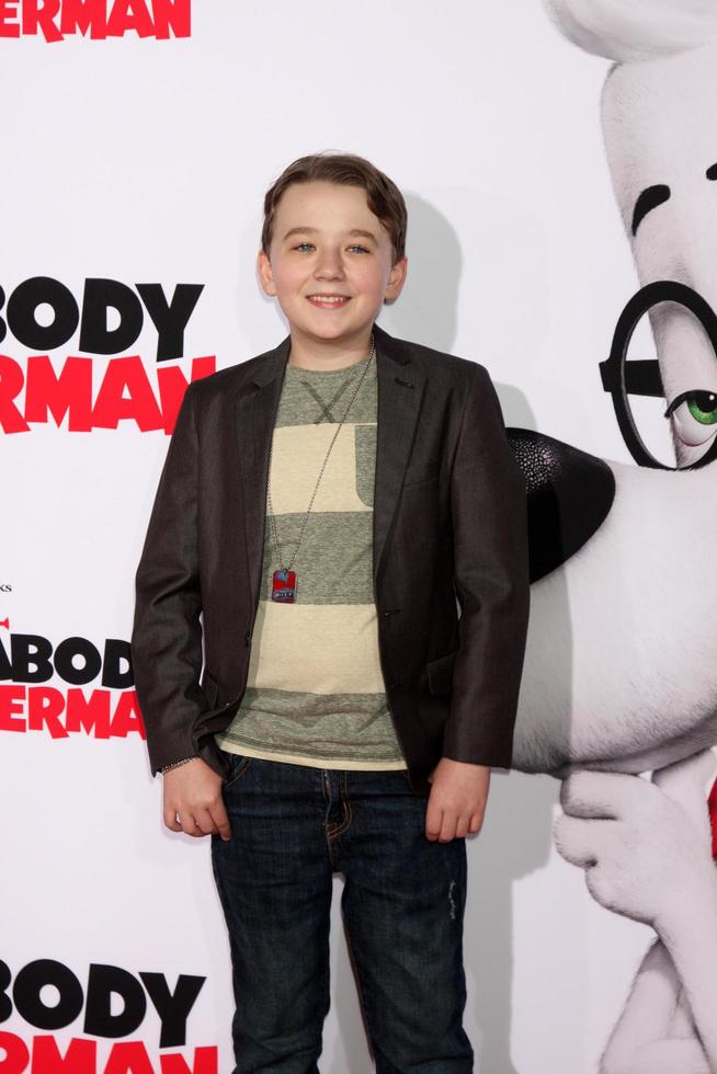 Los Angeles, 5. März - Benjamin Stockham bei der Premiere von Mr. Peabody und Sherman im Village Theatre am 5. März 2014 in Westwood, ca foto