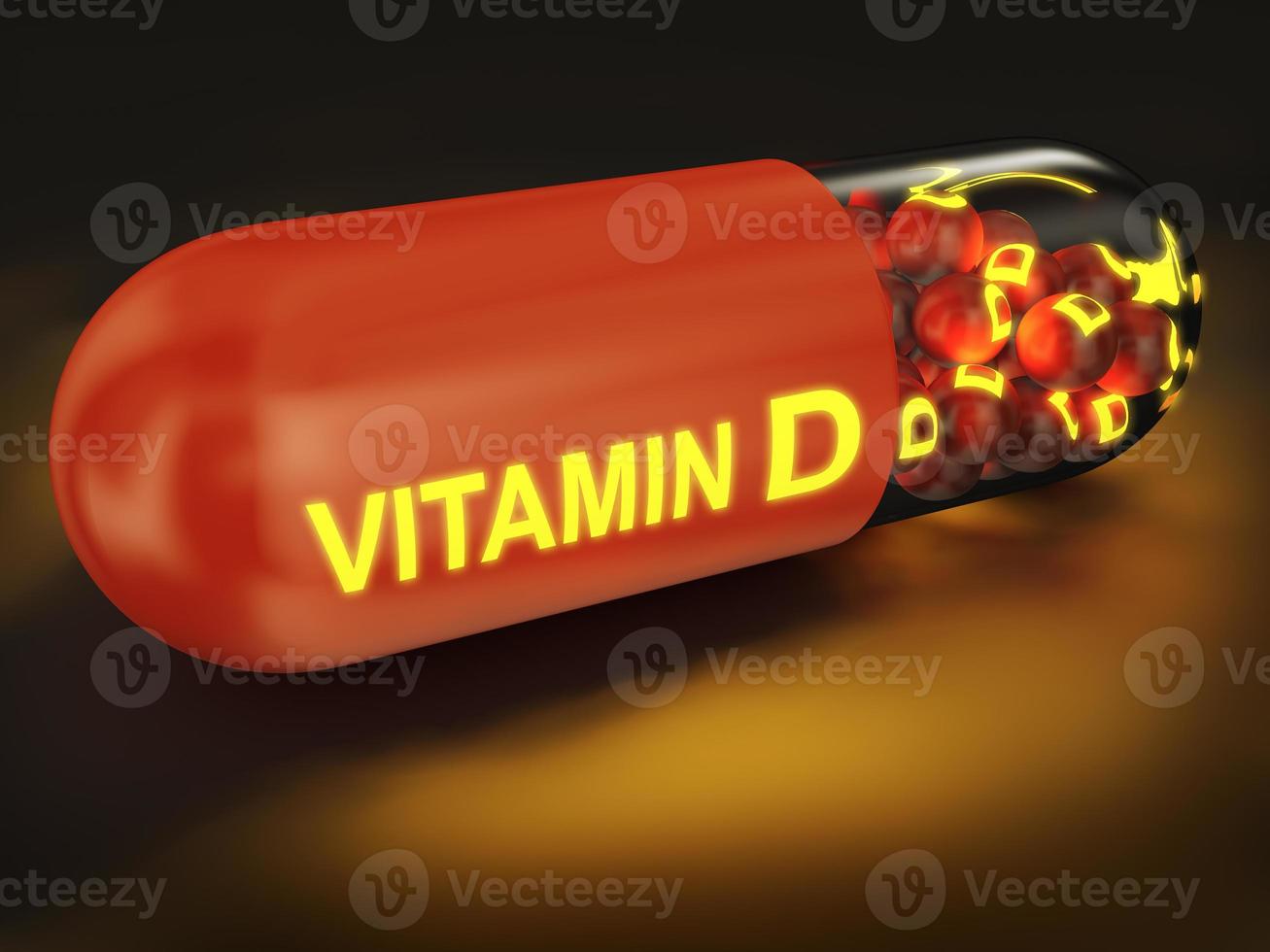 leuchtendes vitamin d foto