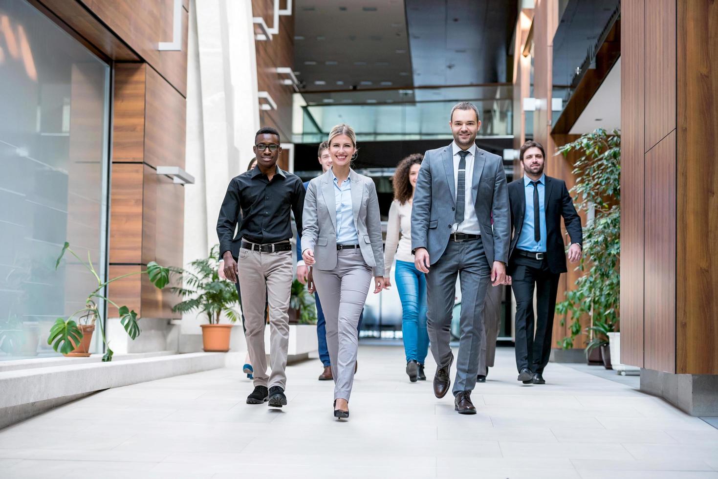 Gruppe von Geschäftsleuten foto