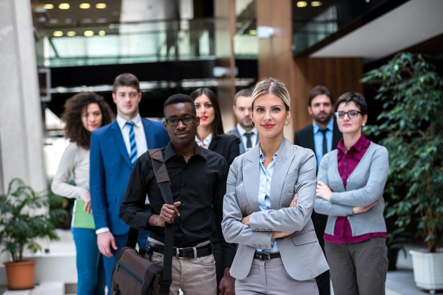 Gruppe von Geschäftsleuten foto