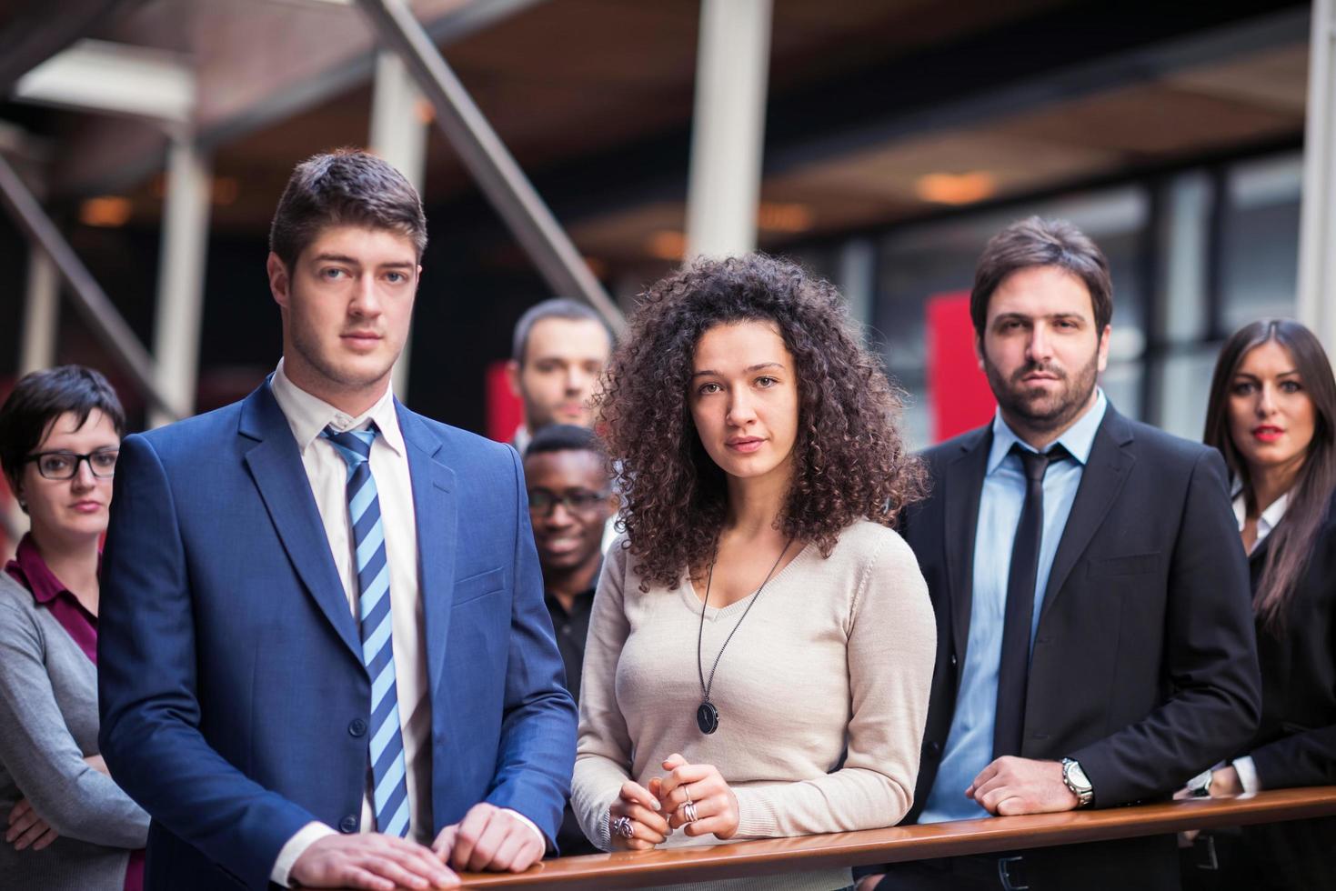 Gruppe von Geschäftsleuten foto