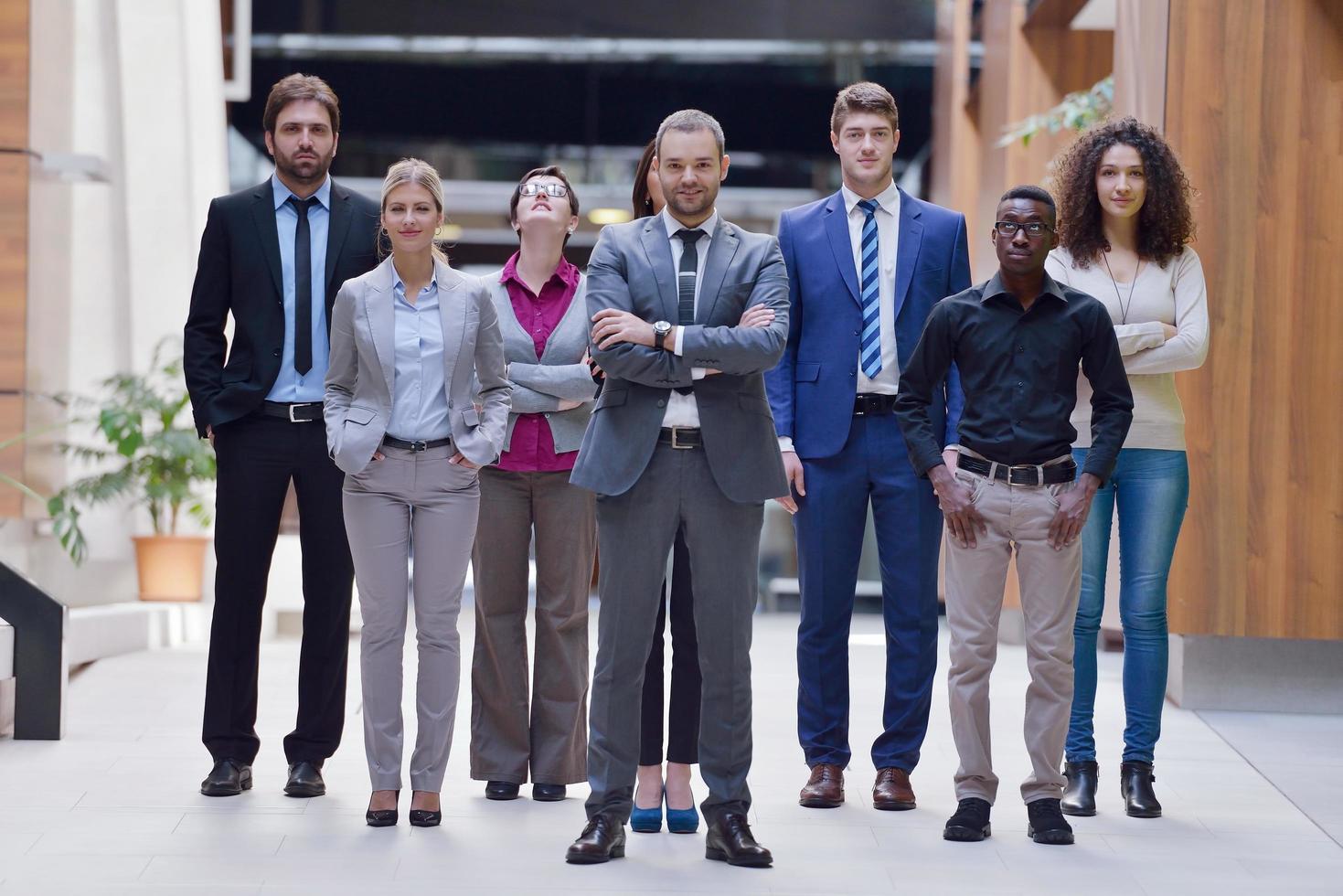 Gruppe von Geschäftsleuten foto