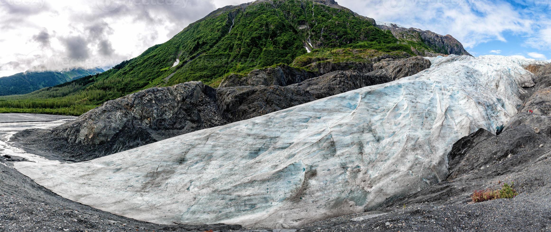 alaska mendenhall gletscherblick landschaft foto