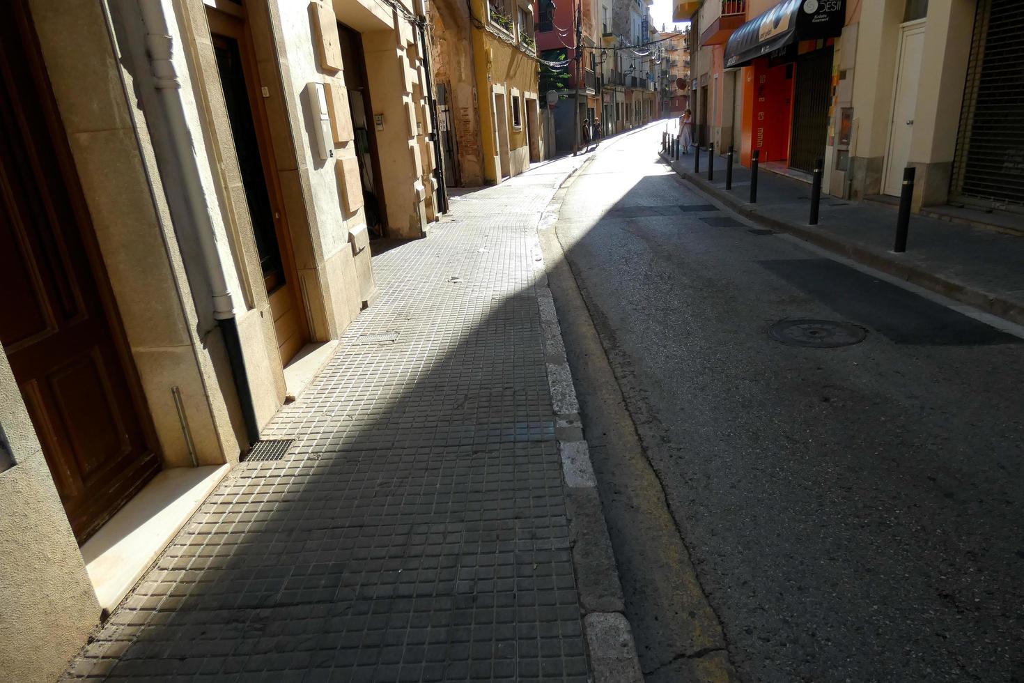 sant feliu de guixols stadt an der costa brava, spanien foto