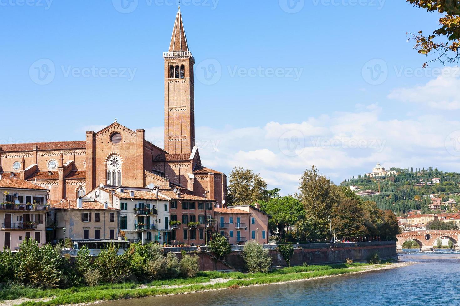 sant anastasia kirche in verona stadt foto