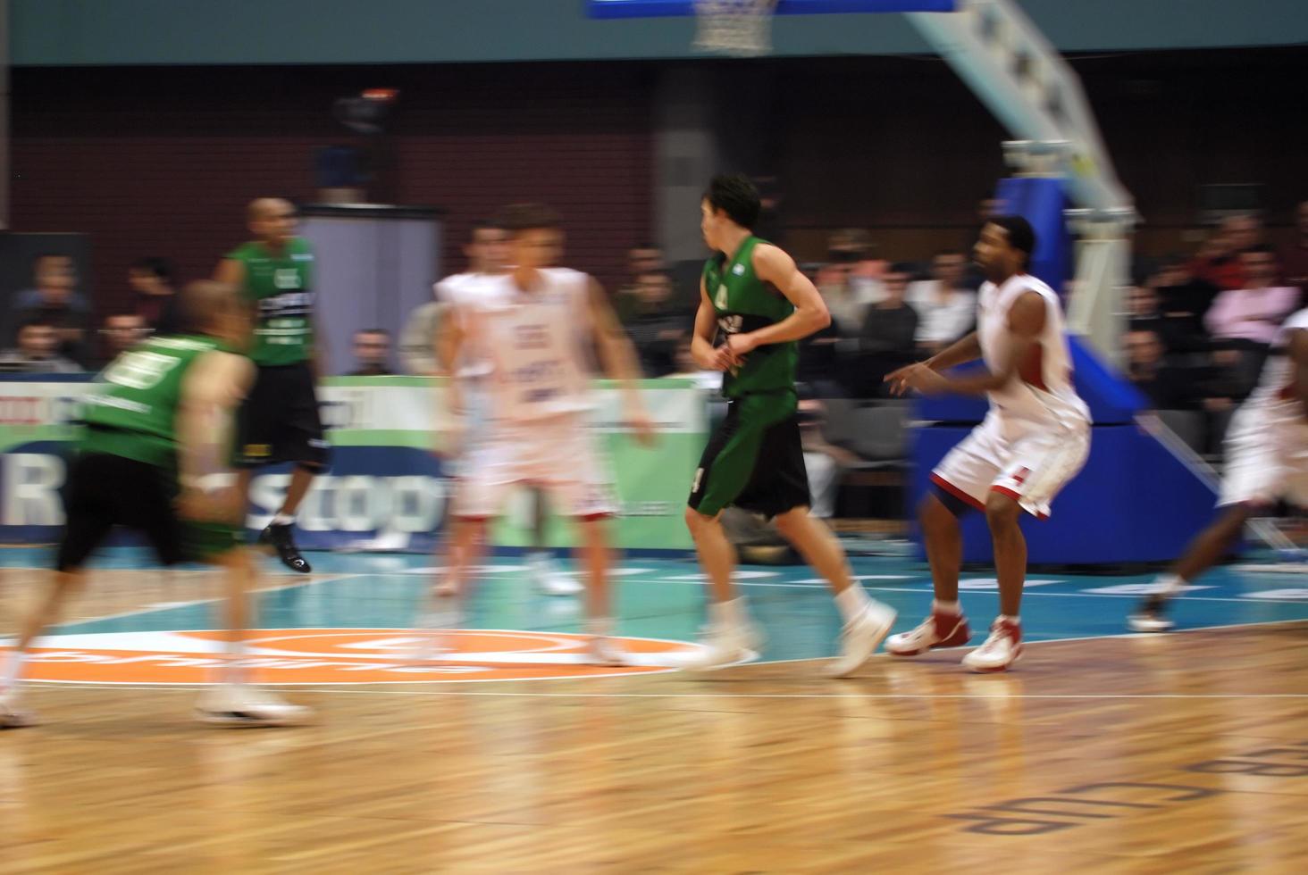 Ansicht Basketballspiel foto