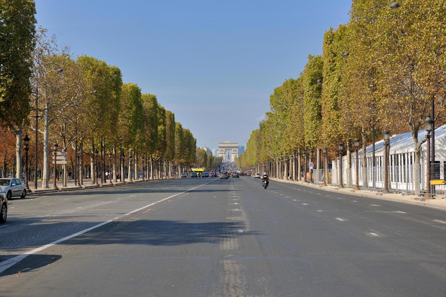 paris, frankreich, 2022 - arc de triomphe, paris, frankreich foto