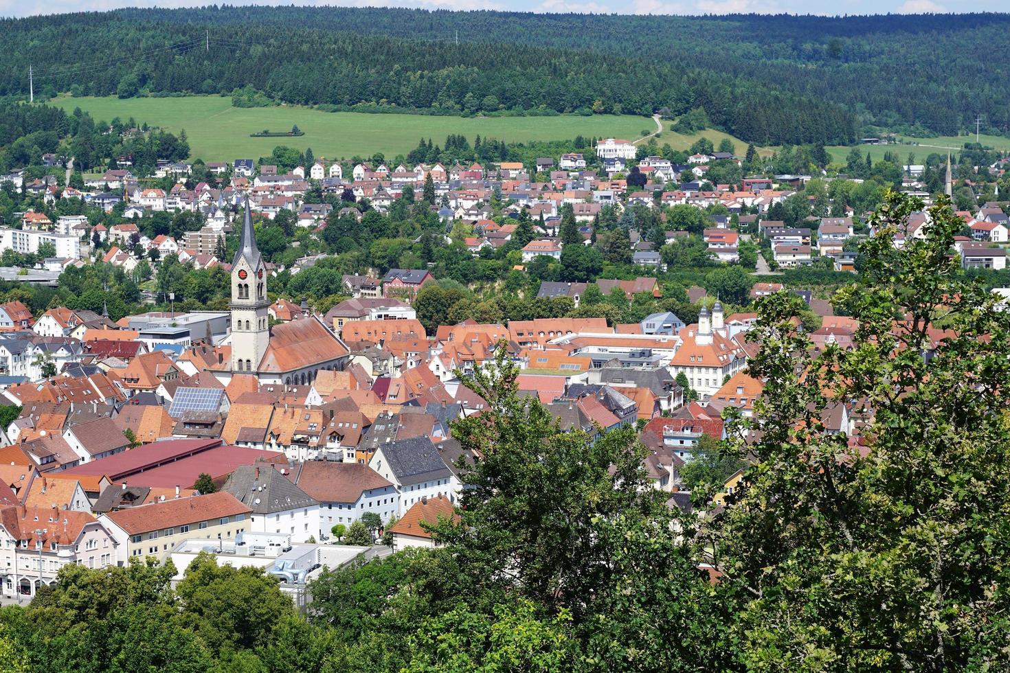 Blick auf Tuttlingen foto