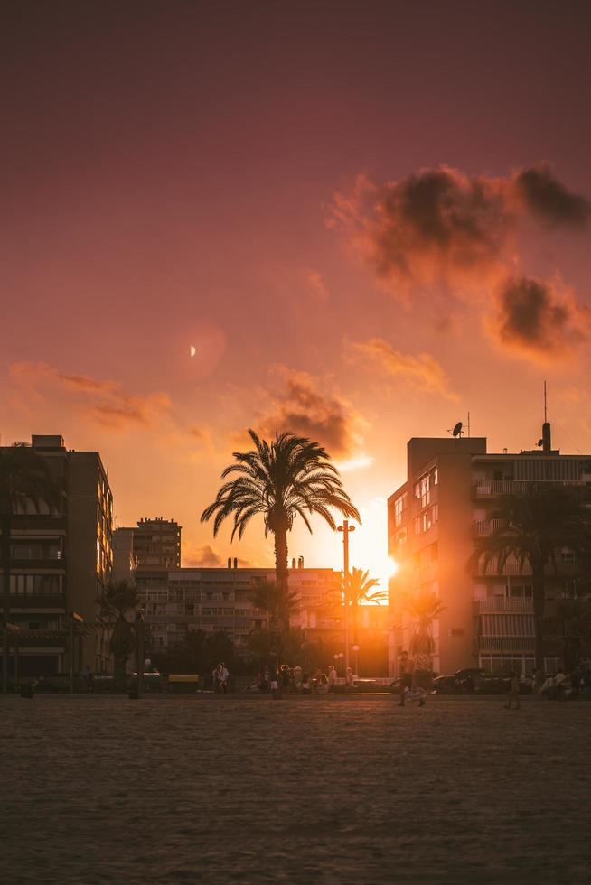 goldene Stunde Sonnenuntergang foto