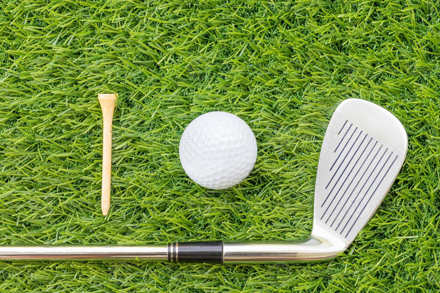 Sportobjekt im Zusammenhang mit Golfausrüstung foto