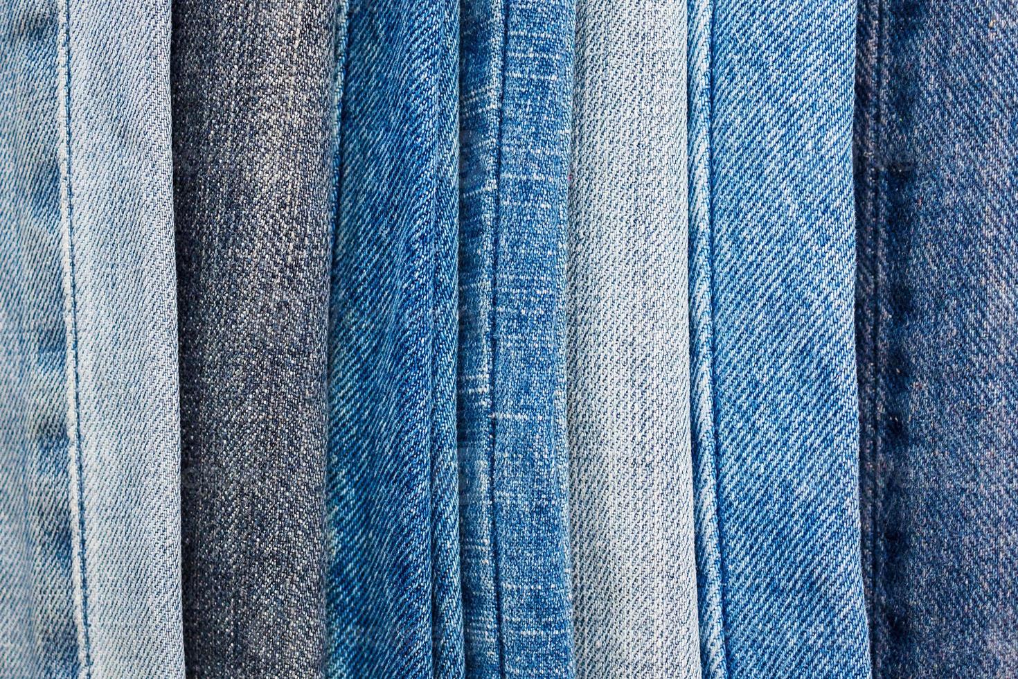 Denim Blue Jeans Textur Hintergrund foto