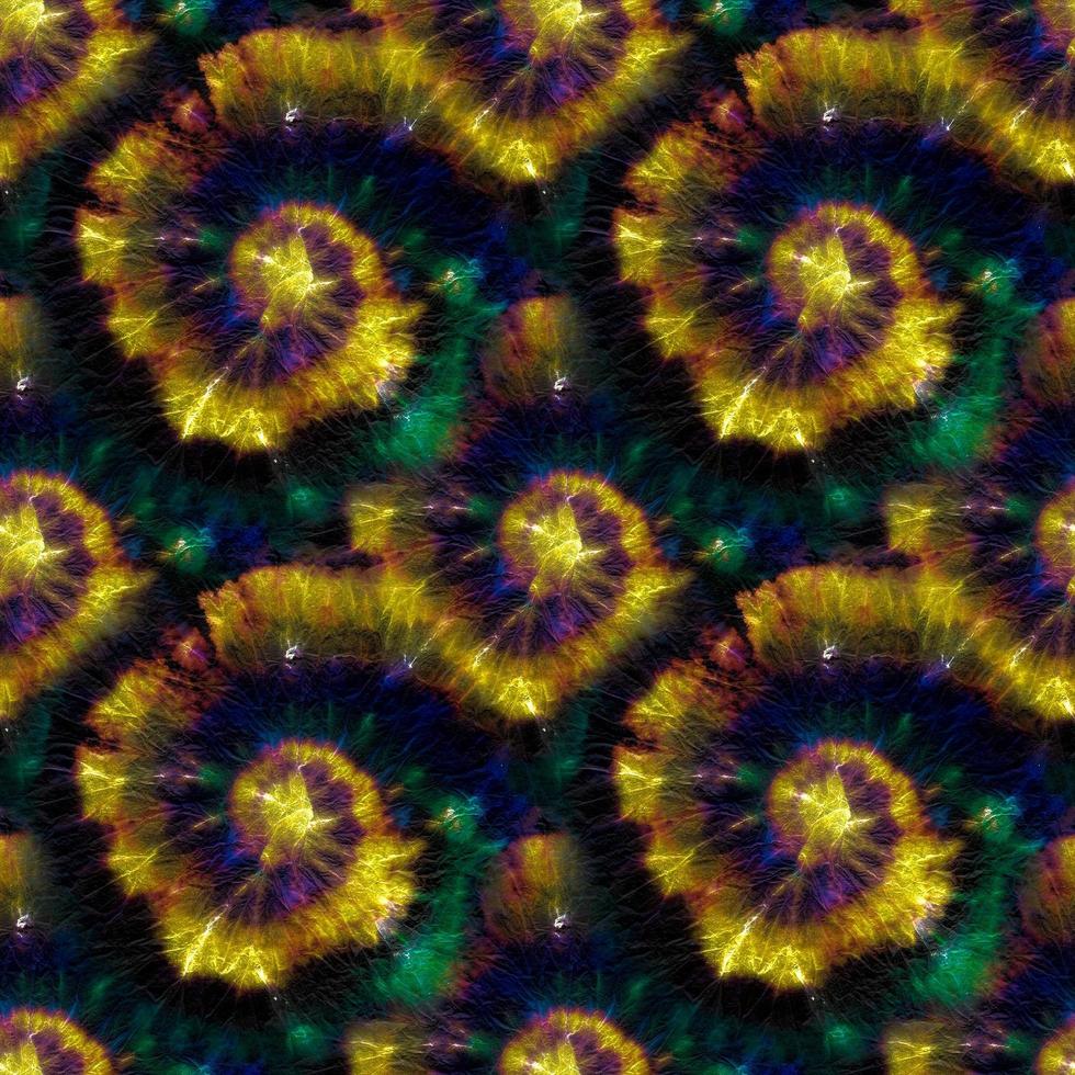 psychedelisches Kaleidoskop der Galaxie. nahtlos. sterben foto