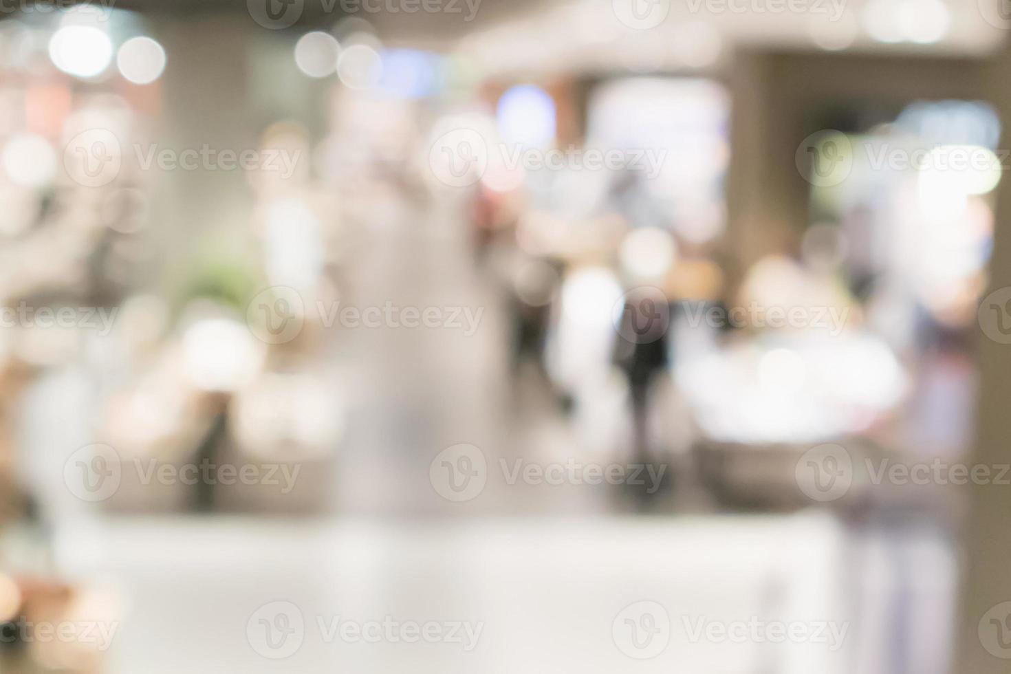 abstrakte Unschärfe Bekleidungsboutique Display Innenraum des Einkaufszentrums Hintergrund foto