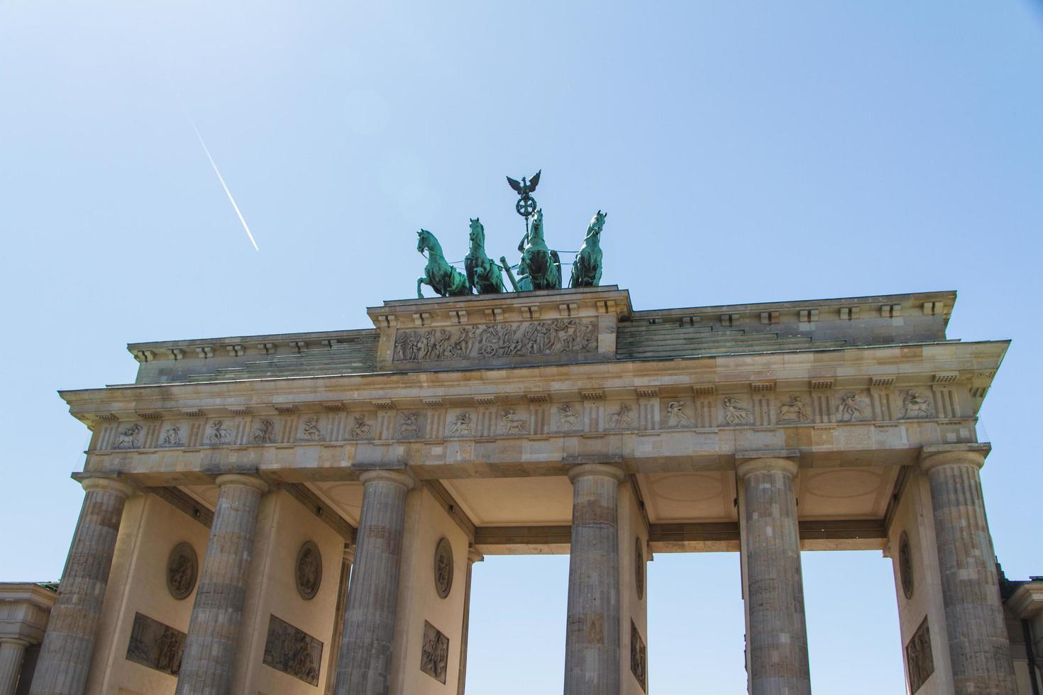 barcelona, spanien, 2022 - das brandenburger tor foto