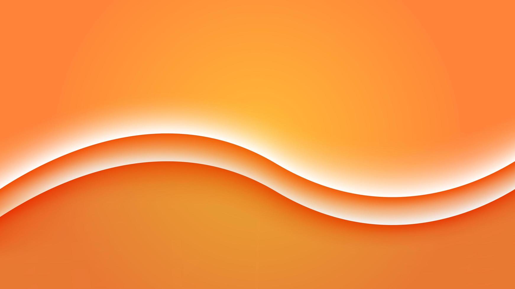 minimale orange Hintergrundfarbe und es gibt zwei gekrümmte Linien, die für Designanforderungen, Display, Website, ui und andere geeignet sind foto
