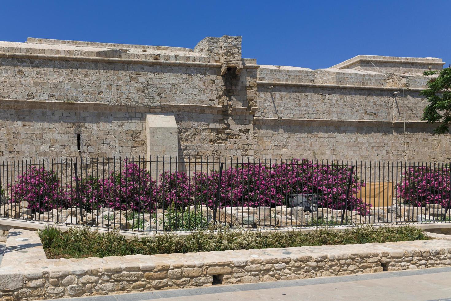 Blick auf die Burg von Limassol foto