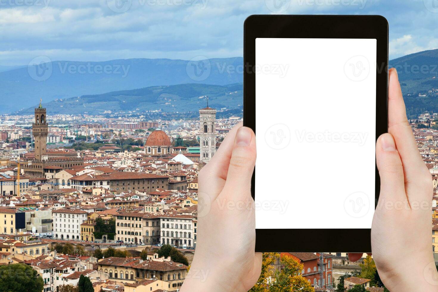Touristenfotos Florenz Stadtbild foto