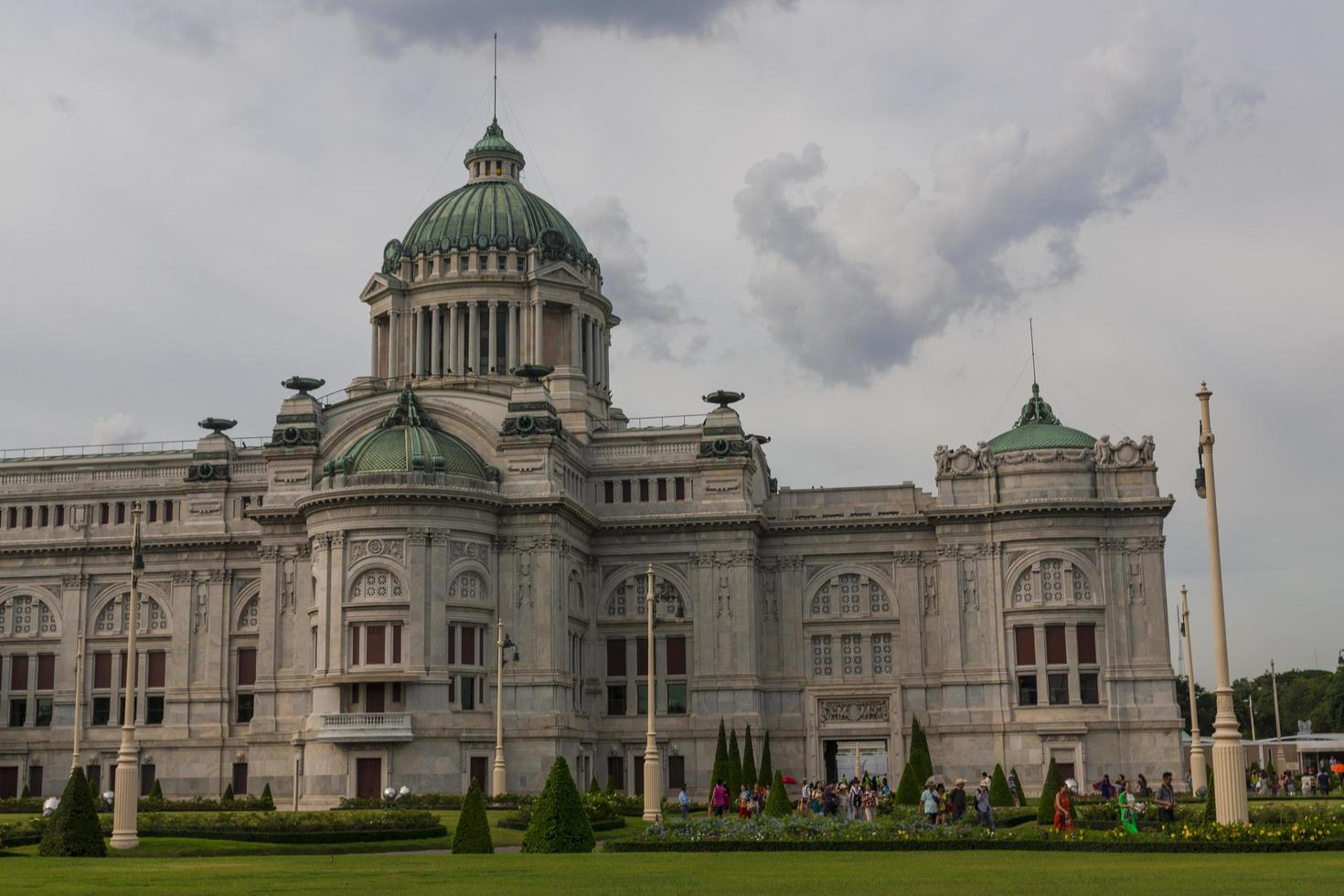 Blick auf den thailändischen Palast foto