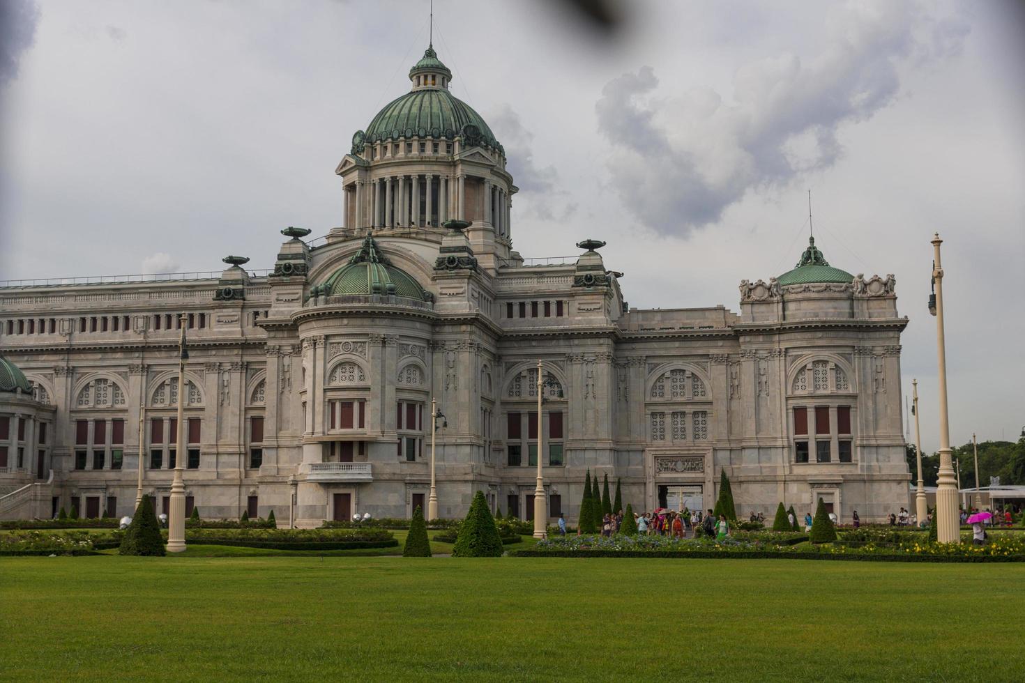 Blick auf den thailändischen Palast foto