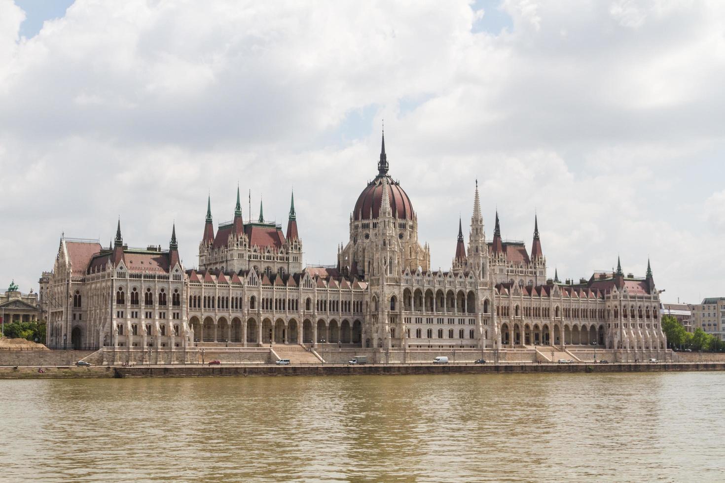 Budapester Parlamentsgebäude foto