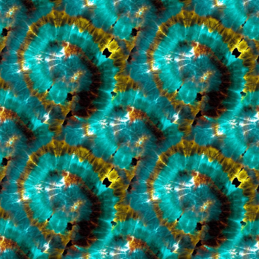 blaues psychedelisches Kaleidoskop. nahtlos. gefärbt foto