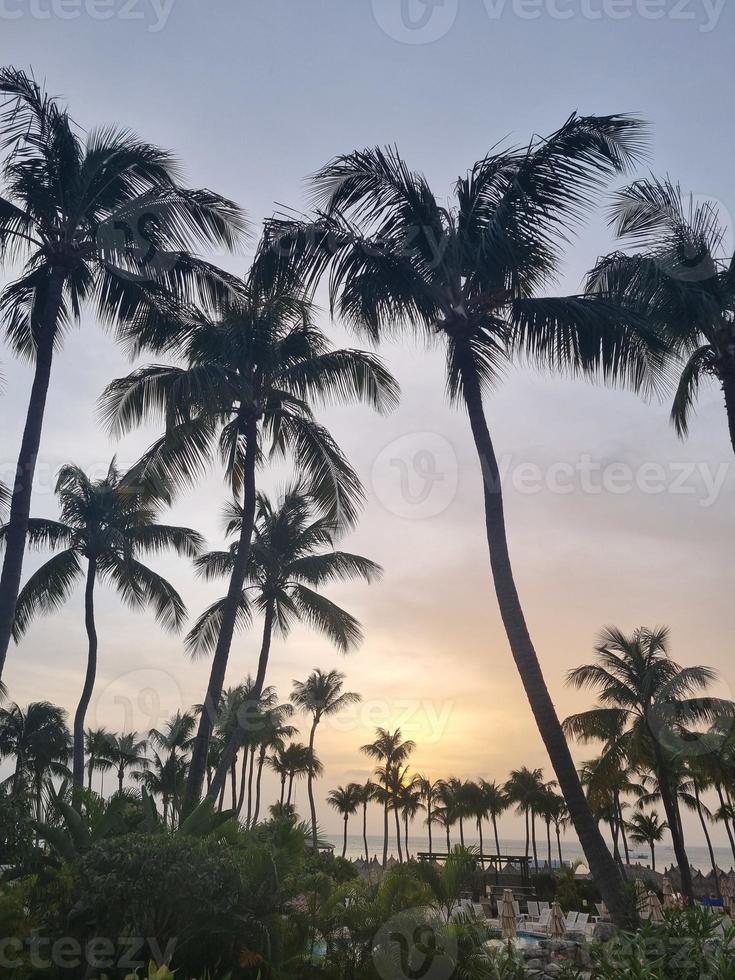 erstaunliche landschaften von aruba blick auf die insel aruba foto