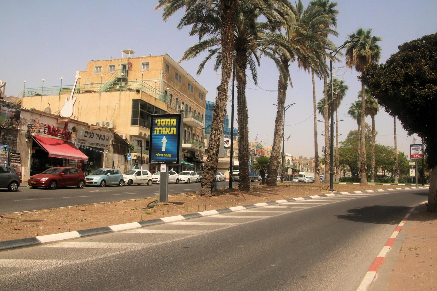 tiberius in israel im mai 2016. ein blick auf tiberius foto