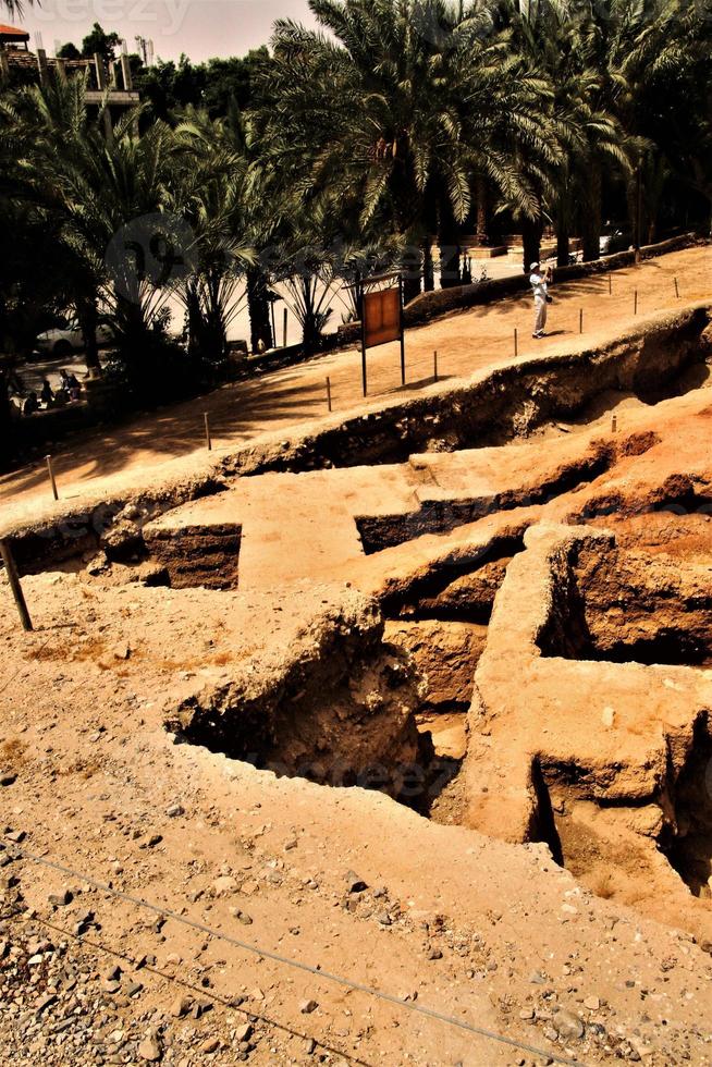 ein blick auf die altstadt von jericho in israel foto