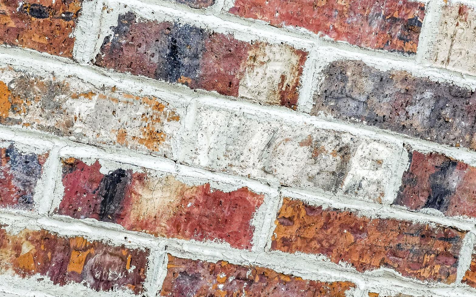 Backsteinmauer Stein und Boden oder Boden Texturmuster Mexiko. foto