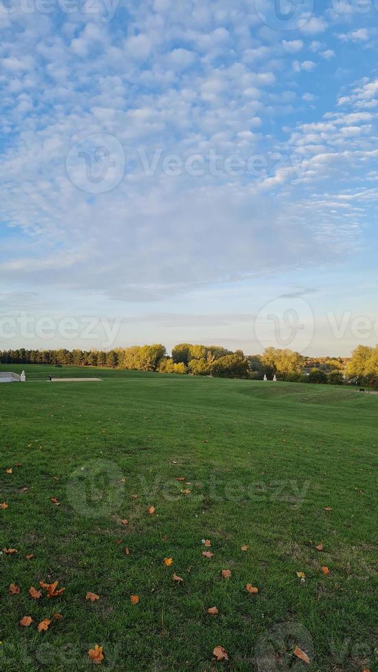 Herrlicher Blick auf die britische Landschaft und Landschaft foto