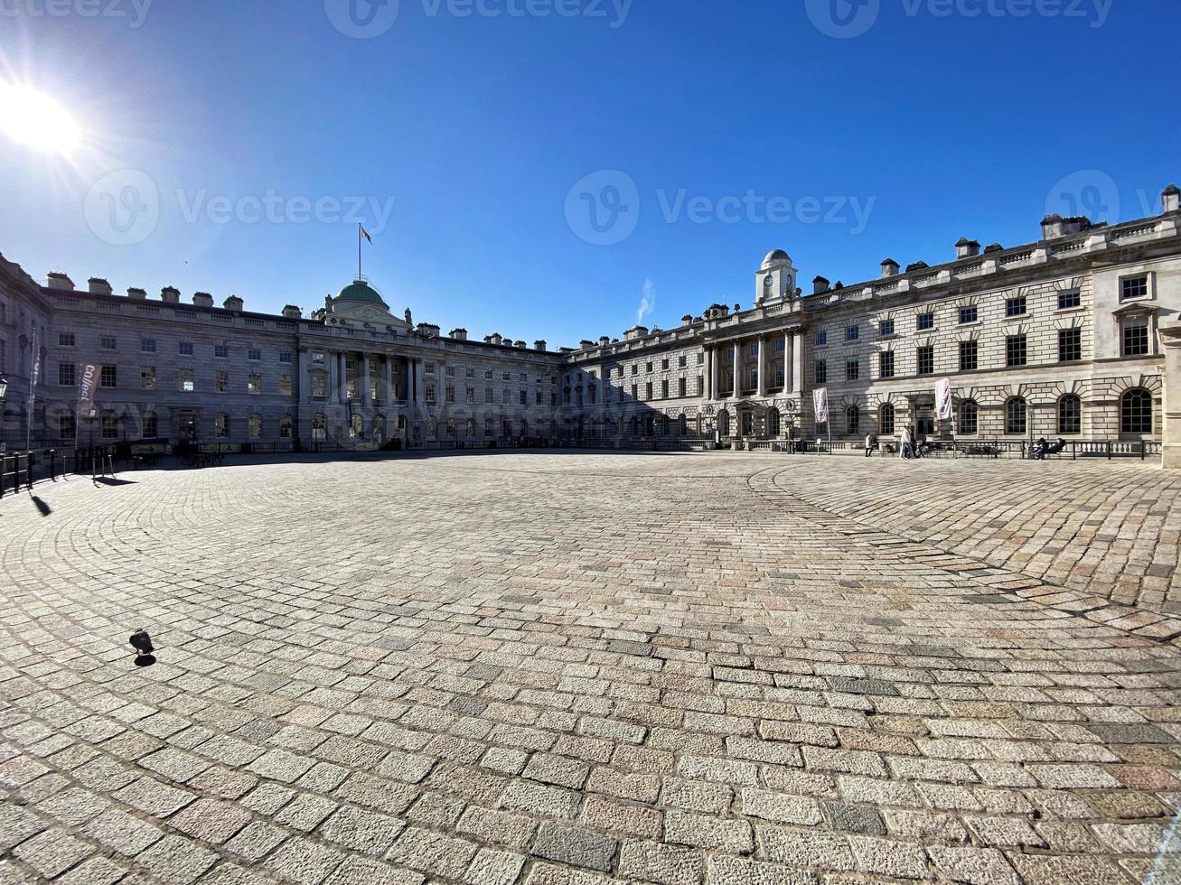 ein blick auf das somerset house in london foto