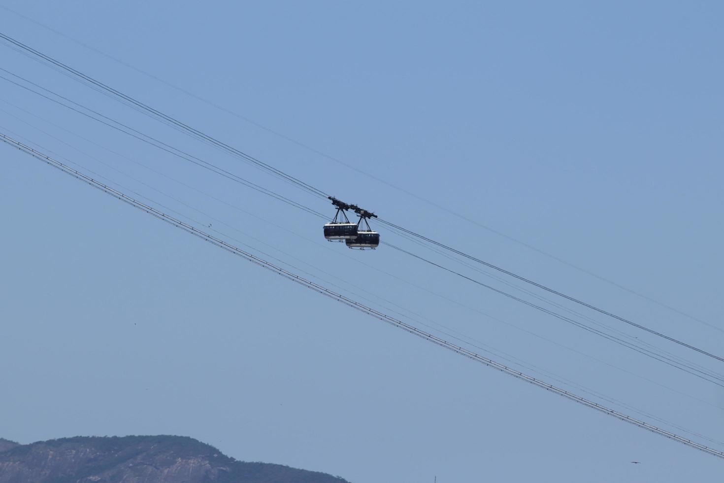 rio de janeiro, rj, brasilien, 2022 - seilbahn zum zuckerhut foto