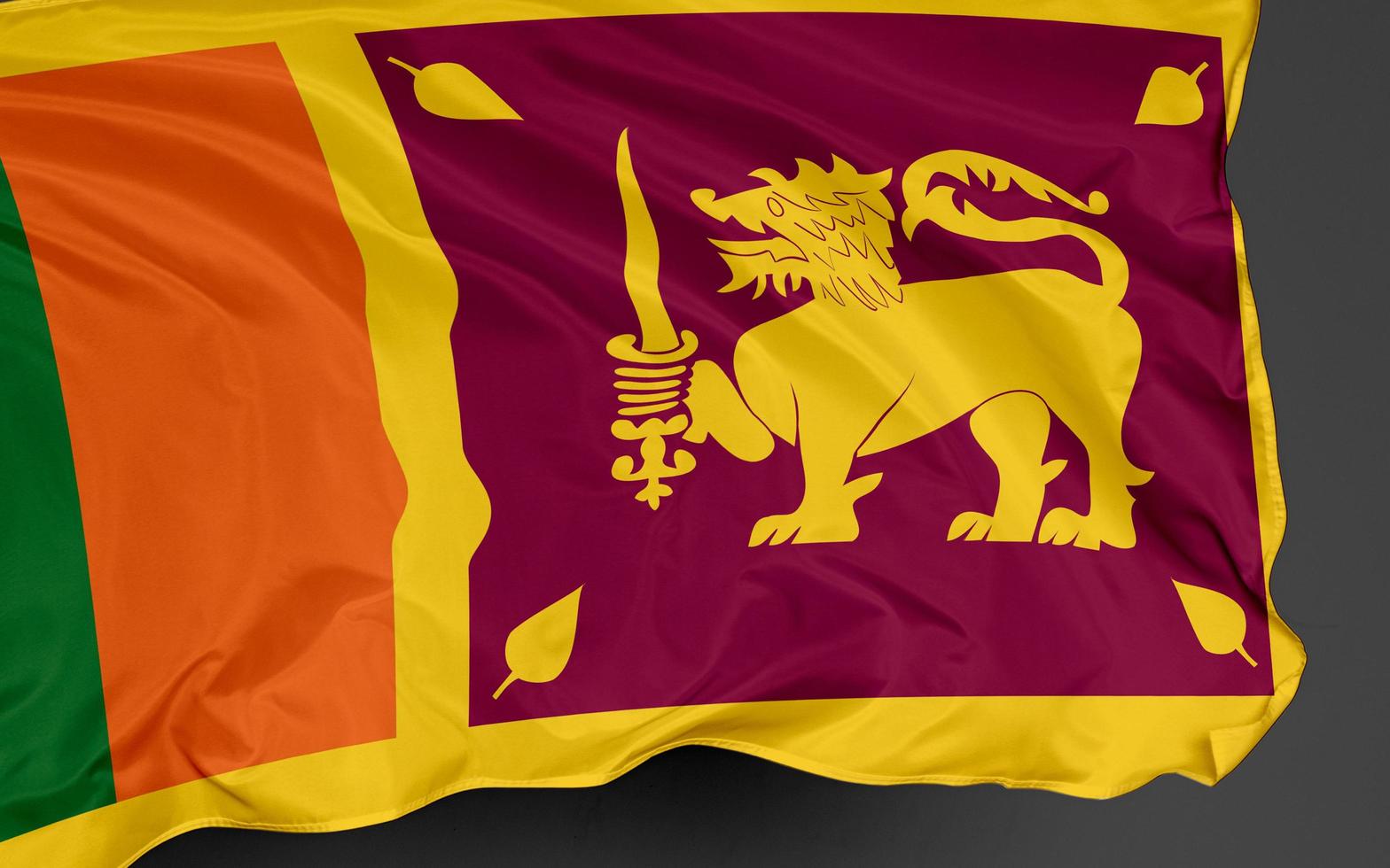 Sri Lanka Flagge foto