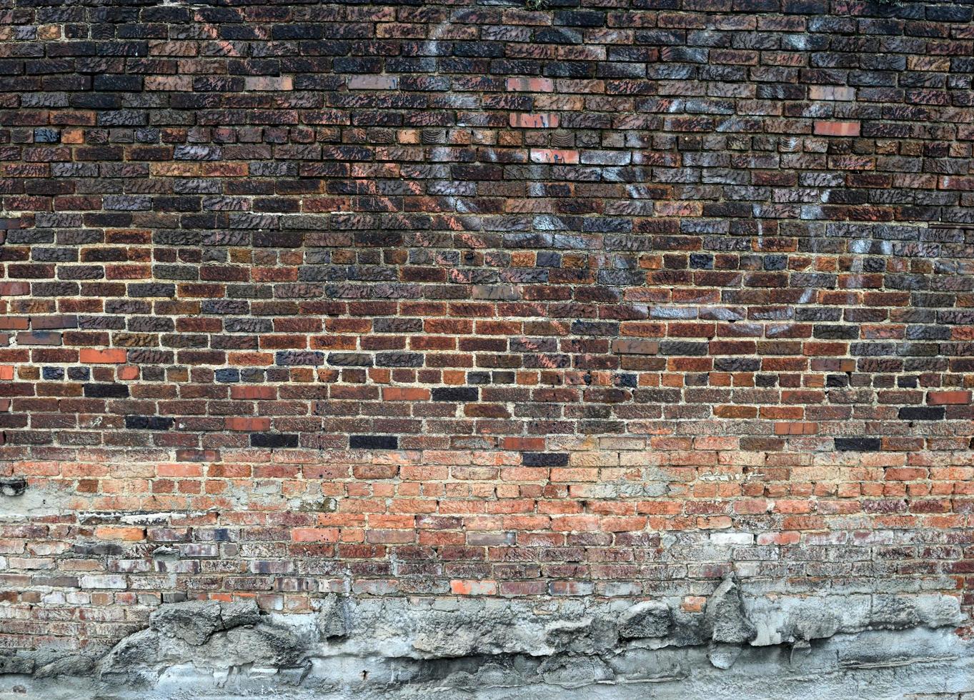 Backsteinmauer Hintergrund foto