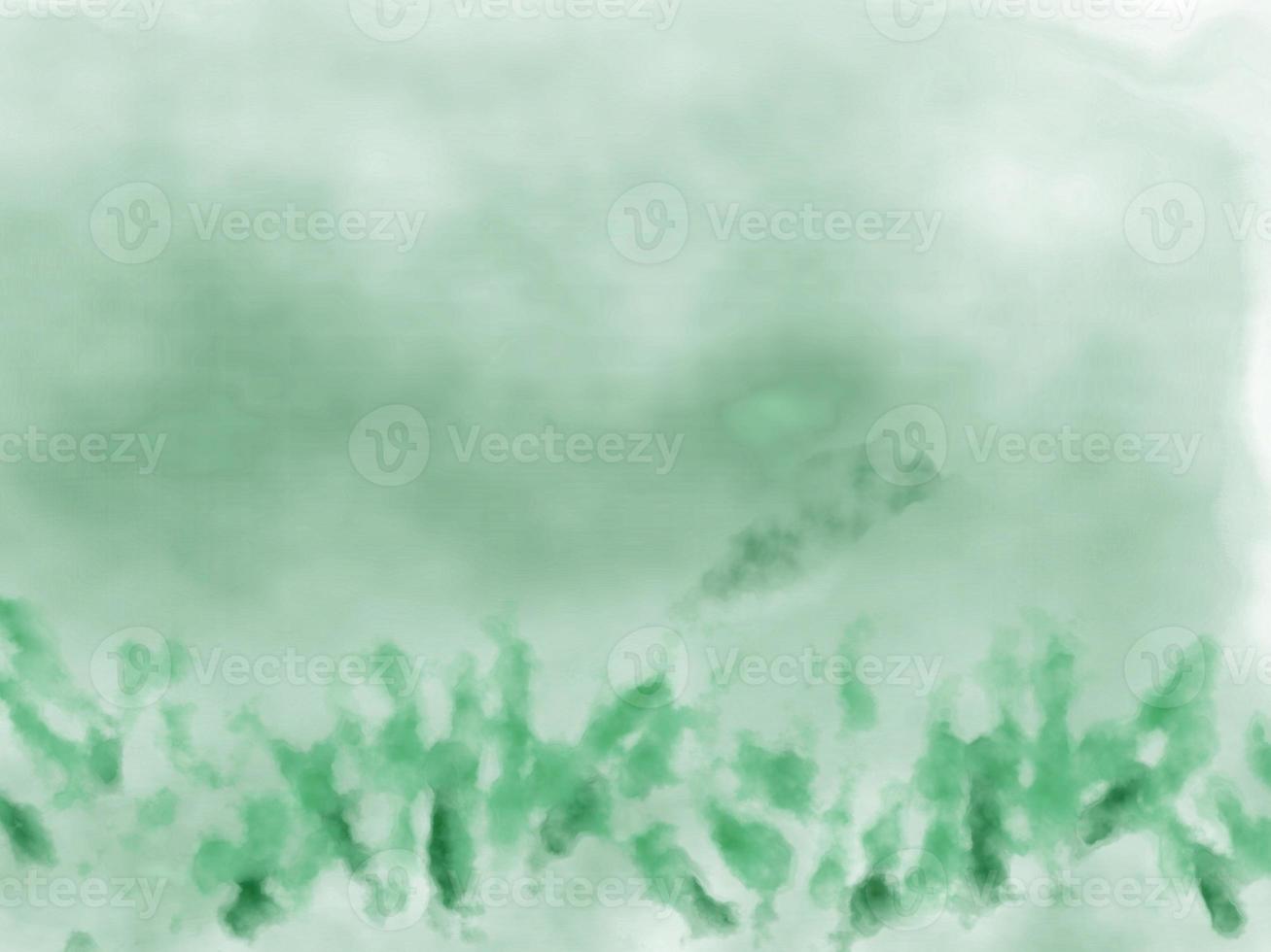 grünes gras aquarell abstrakte malerei hintergrund foto