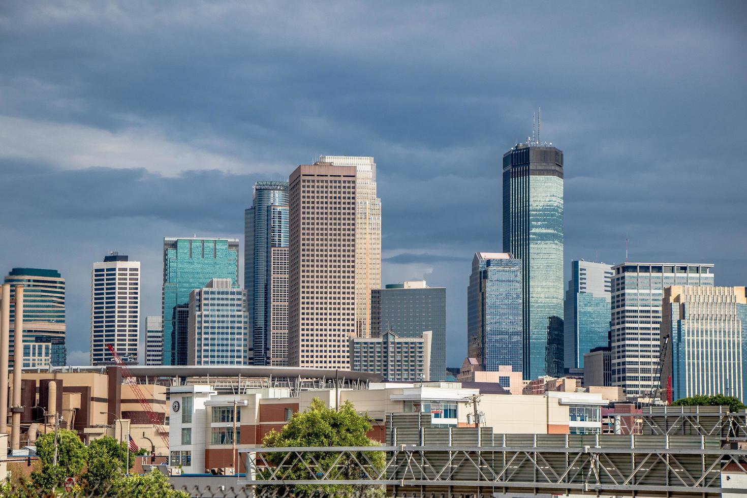 Gebäude in der Innenstadt von Minneapolis foto