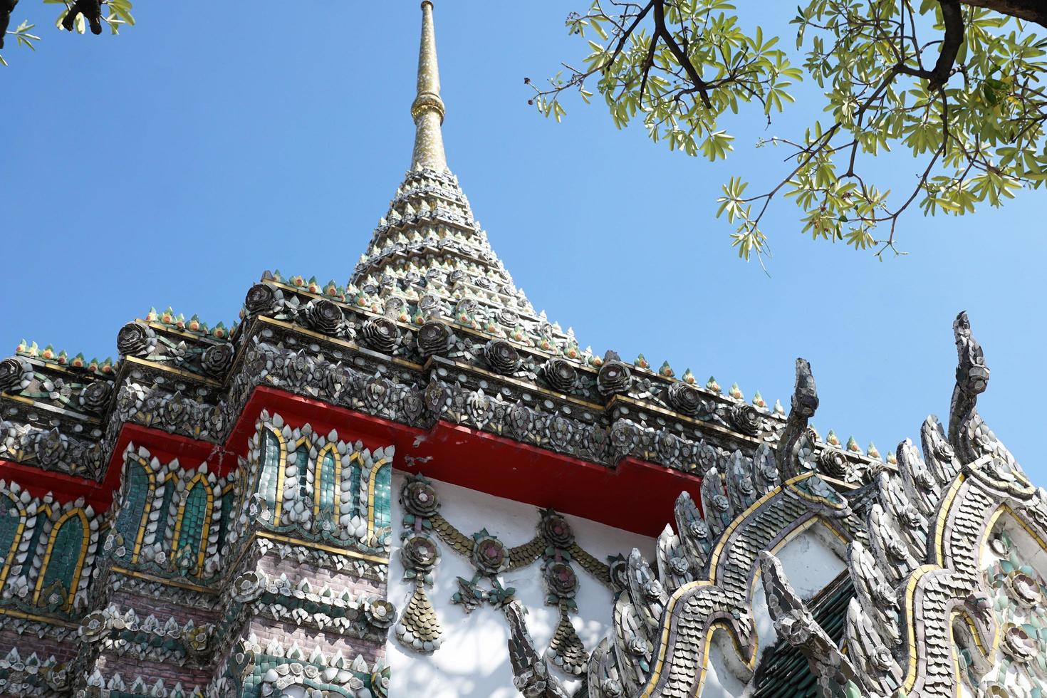 buddhistischer tempel in thailand foto