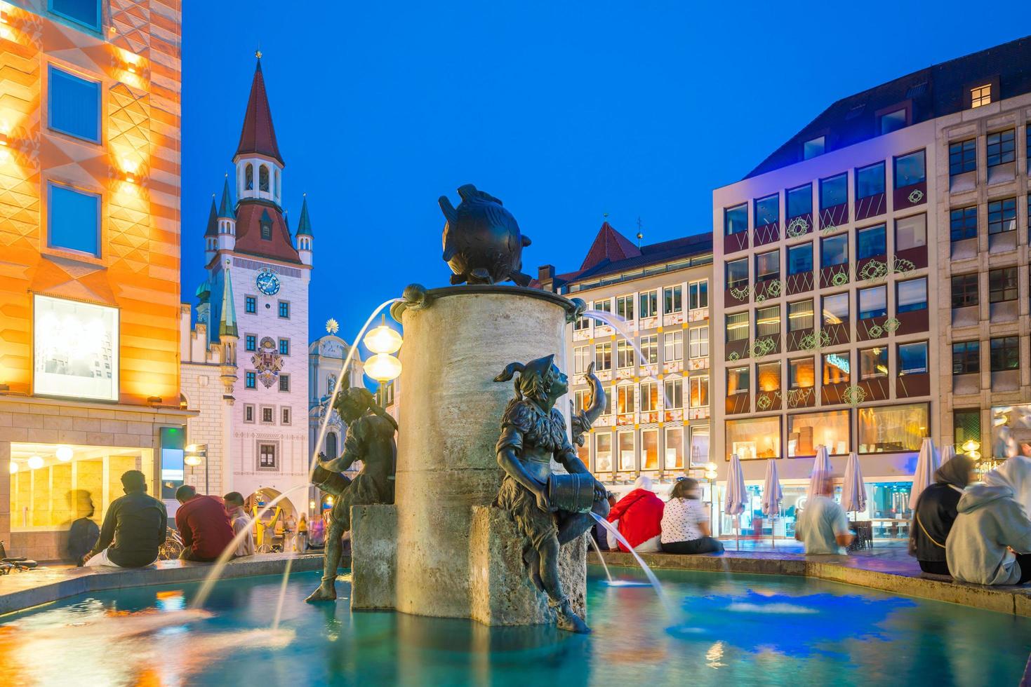 altes Rathaus in München foto