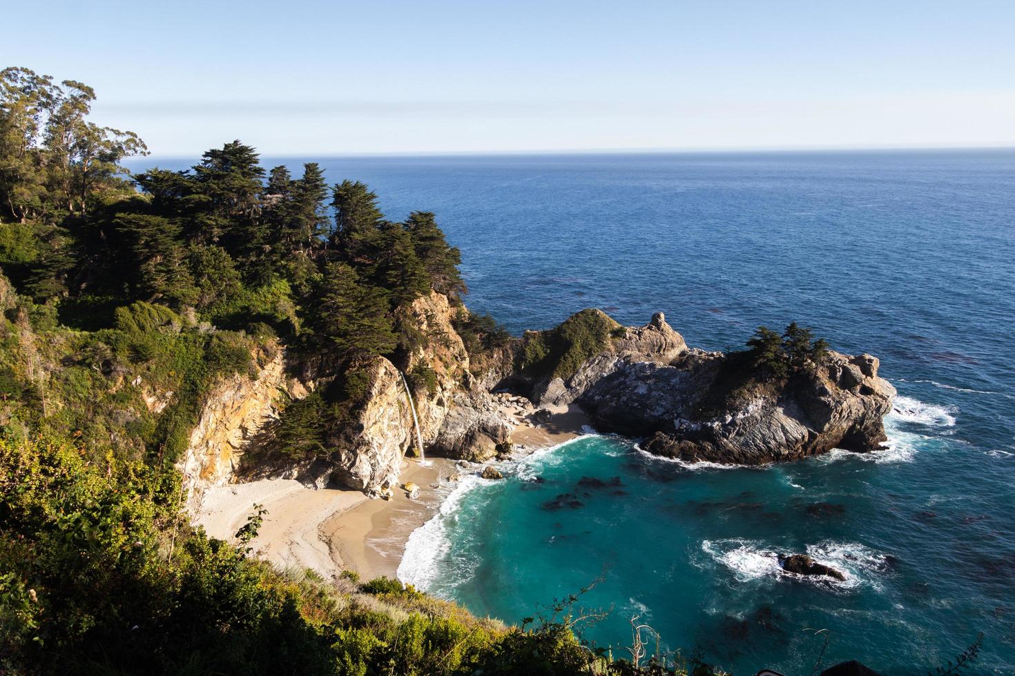 Strand in Big Sur foto