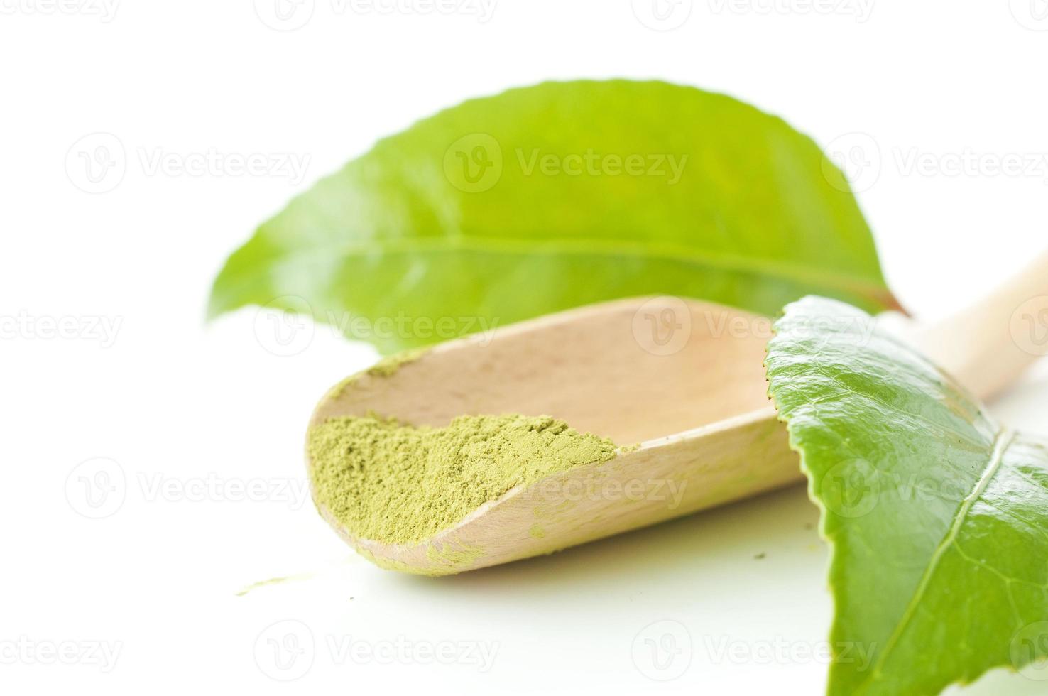 Matcha grüner Tee foto