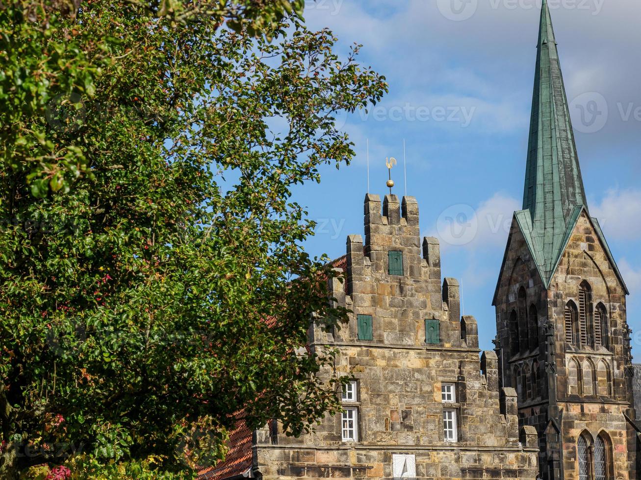 Die Stadt Schüttorf an der Vechte in Deutschland foto