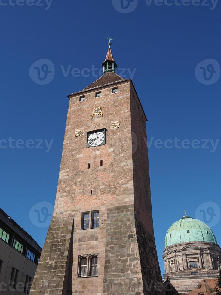 weißer turm weißer turm in nürnberg foto